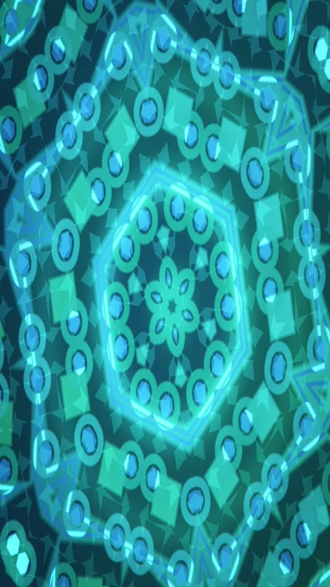 Abstract geometric gradient animated background with mint mid colors Stock Footage 331715061