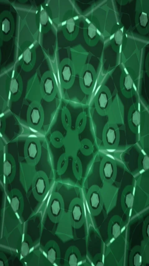 Abstract geometric gradient animated background with mint deep colors Stock Footage 332067019
