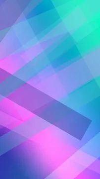 Abstract geometric gradient background featuring translucent squares in blu.. Stock Illustration