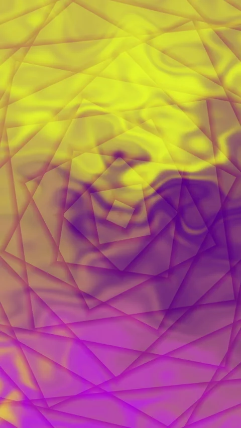 Abstract geometric gradient background with flowing liquid effect Stock-Footage 339709354