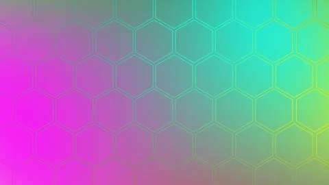 Abstract geometric gradient background with vibrant pink to teal color tran.. Иллюстрация