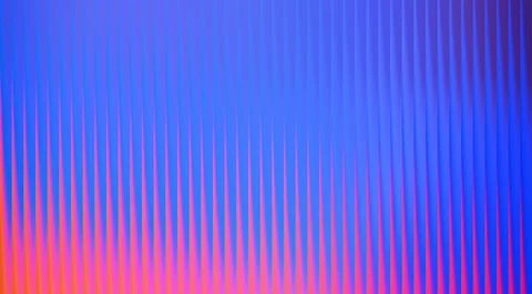 Abstract geometric gradient background with vibrant blue pink and orange hu.. Illustrazione stock