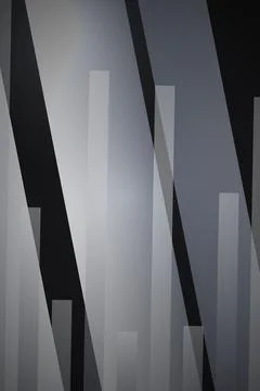 Abstract Geometric Gradient Bars Фото
