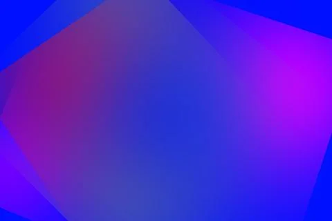 Abstract geometric gradient with blue and purple hues blending seamlessly 库存插图