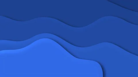 Abstract Geometric Gradient Blue Background Animation. Digital Flat Wavy Design. Stock Footage 171663151