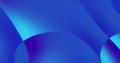 Abstract geometric gradient blue background, wave shape transformation Stock Footage 244904794