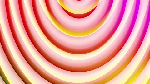 Abstract geometric gradient colorful line patterns wavy motion background Stock Footage 170410563