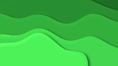 Abstract Geometric Gradient Green Background. Gradient Liquid Shape. Stock Footage 171663156