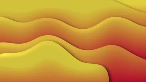 Abstract Geometric Gradient Orange Background. Gradient Liquid Shape. Stock Footage 171663175