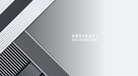 Abstract Geometric Gradient Silver Background Stock Illustration