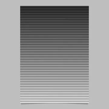 Abstract geometric gradient stripe flyer template design Stock Illustration