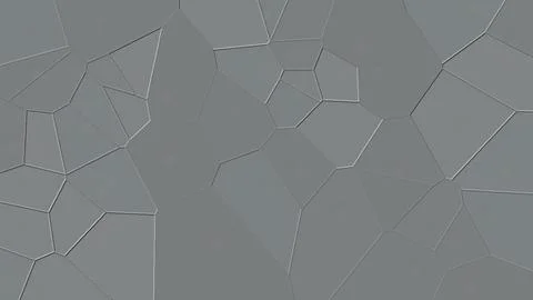 Abstract Geometric Gray Pattern with Polygonal Lines Stock Illustration