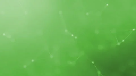 Abstract geometric green background with white lines and dots 스톡 동영상 66878910