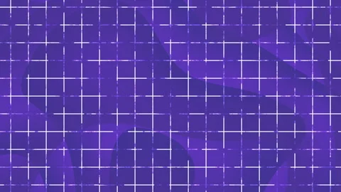 Abstract Geometric Grid Overlay with Purple navy Hues and Subtle Motion Stock Footage 344742657