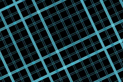 Abstract geometric grid pattern with blue and green lines Stock Illustration