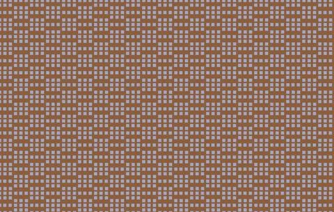 Abstract Geometric Grid Pattern With Brown And Blue Squares Seamless Backgr.. Stock Illustration