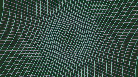 Abstract geometric grid pattern with curved lines creating a visually dynam.. Illustrazione stock