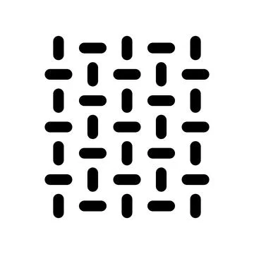 Abstract geometric grid pattern with hexagonal and rectangular elements 库存插图
