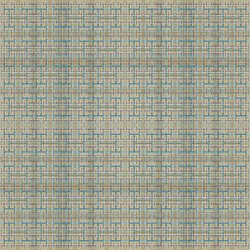 Abstract Geometric Grid Pattern with Interwoven Colorful Lines and Textured.. Stock Illustration