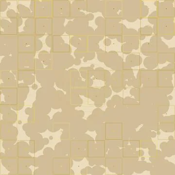 Abstract geometric grid pattern with organic beige textures on neutral back.. Stock Illustration