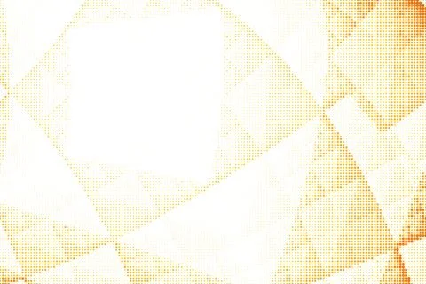 Abstract geometric halftone pattern design with triangles and squares Stock Illustration