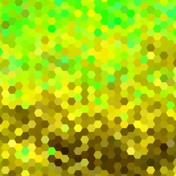 Abstract geometric hexagon background Stock Illustration