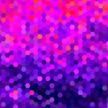 Abstract geometric hexagon background Stock Illustration