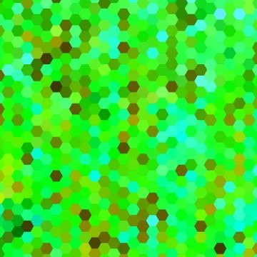 Abstract geometric hexagon background Stock Illustration