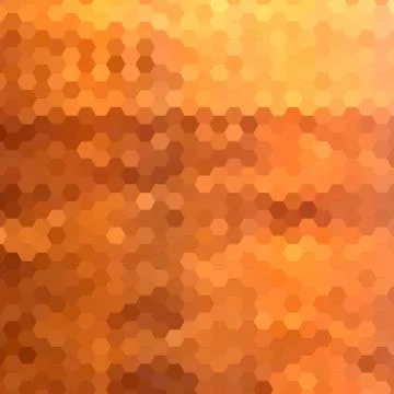 Abstract geometric hexagon background Stock Illustration