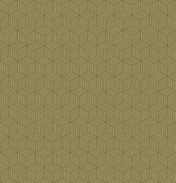 Abstract geometric hexagon cube seamless patterns background. Stock Illustration