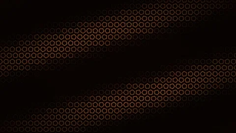 Abstract Geometric Hexagon Pattern Background Overlay Loop Stock Footage 333799676