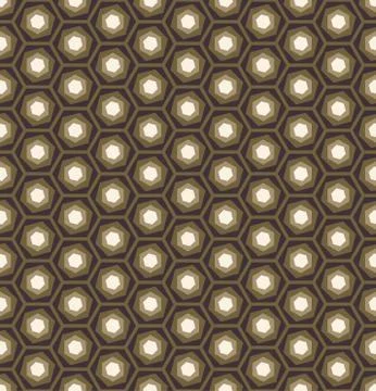 Abstract geometric hexagon seamless pattern background Stock Illustration