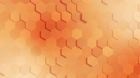 Abstract geometric hexagonal background. Video stock 130874065