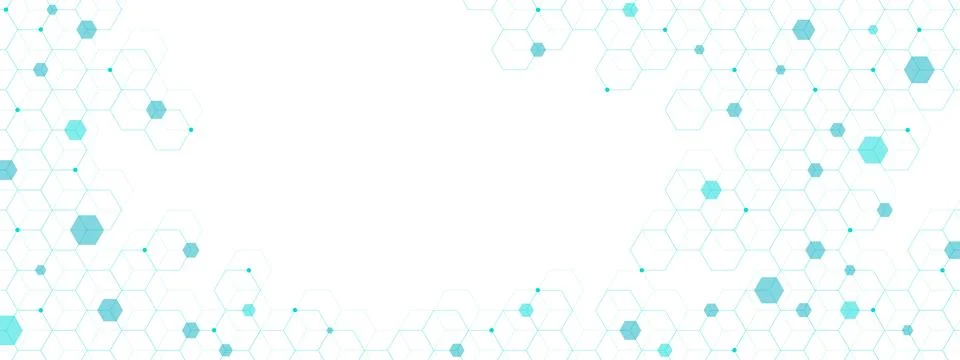 Abstract geometric with hexagons shape pattern 스톡 일러스트
