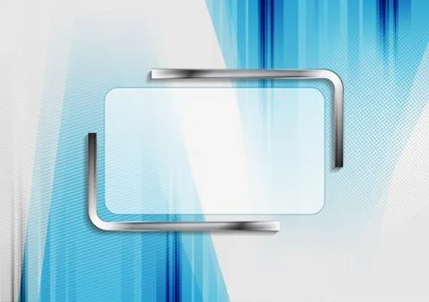 Abstract geometric hi-tech background with metallic framework 스톡 일러스트