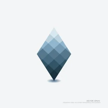 Abstract geometric icon Stock Illustration