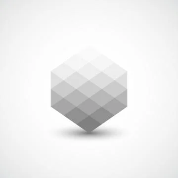 Abstract geometric icon Stock Illustration