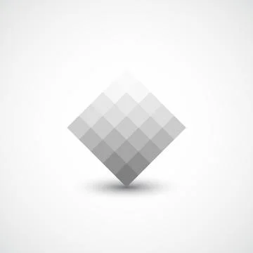 Abstract geometric icon Stock Illustration