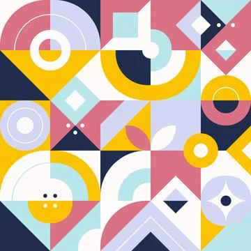 Abstract-geometric Stock Illustration