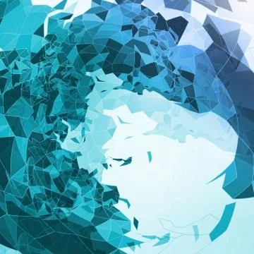 Abstract geometric illustration Stock Illustration
