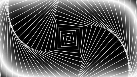 Abstract geometric infinity energy shape laser, round power shine wave elec.. Ilustração Stock