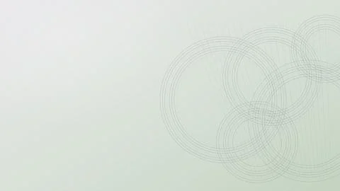 Abstract geometric infinity symbol with dotted lines on light background Stock Illustration