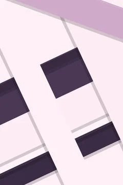 Abstract geometric layout of diagonal stripes and blocks in vibrant pink an.. Stock Illustration