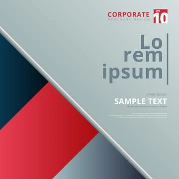 Abstract geometric layout minimal style background. Stock Illustration