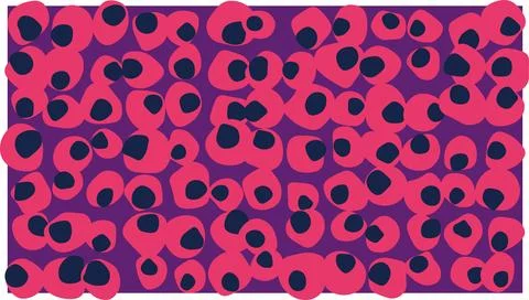 Abstract geometric leopard print pattern design Stock Illustration