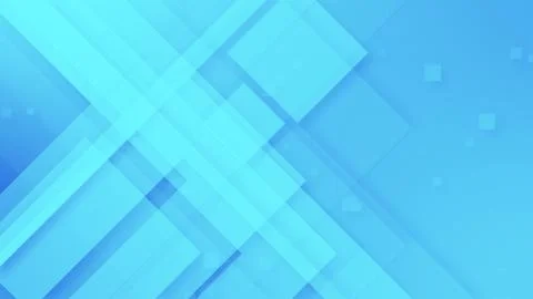 Abstract geometric light blue and silver grey motion background loop Stock Illustration