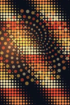 Abstract Geometric Light Pattern イラスト素材
