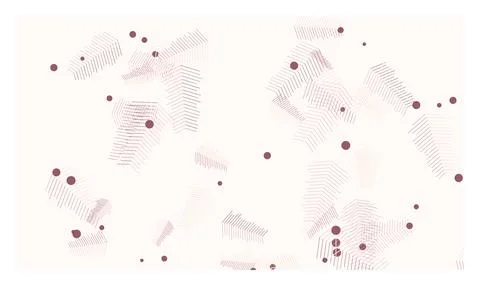 Abstract geometric light pink background with maroon striped shapes and dar.. 스톡 일러스트