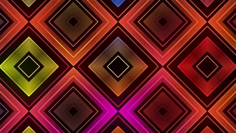 Abstract geometric light sweep movement rectangle shape seamless loop BG Stock Footage 155440151
