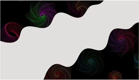 Abstract geometric line art Stock Illustration